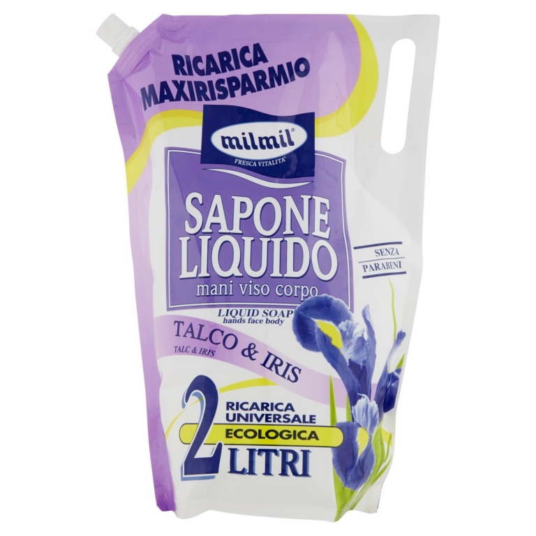 SAPONE LIQ.MIL MIL POUCH TALCO LT.2